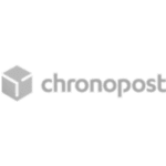 Chronopost logo gris transparent