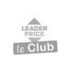 Leader Price le Club logo gris transparent