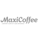 Maxicoffee logo gris transparent