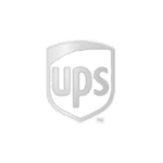 UPS logo gris transparent