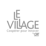 Le Village By CA logo gris transparent
